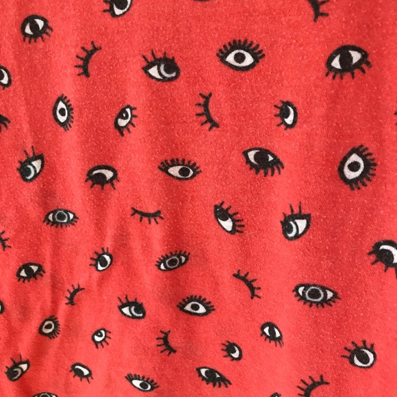 Eye Pattern Crewneck Tee - Picture 2 of 3